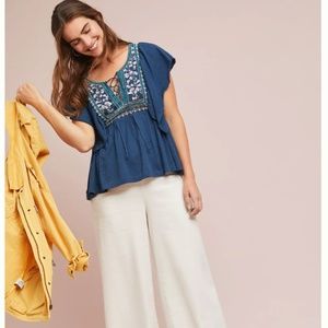 Daphne Embroidered Top